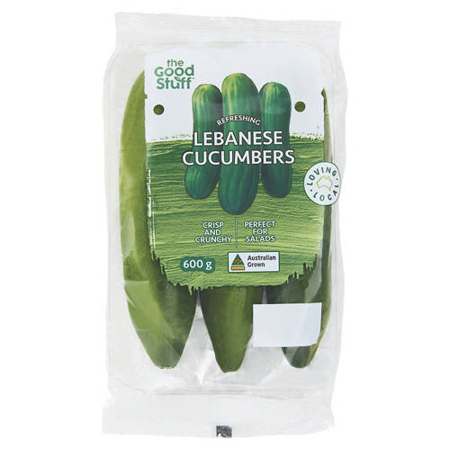 Lebanese Cucumbers 600g